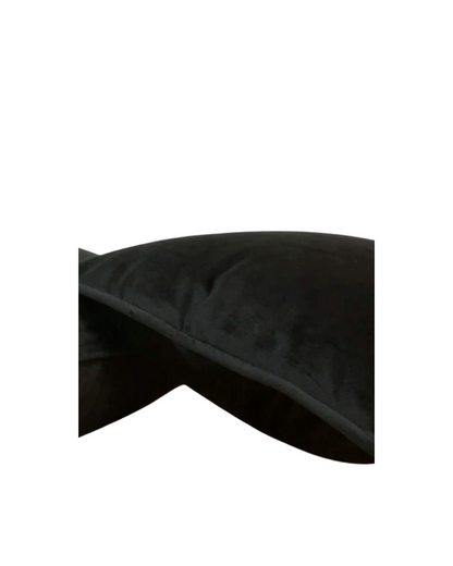 Square Initial Velvet Custom Cushion