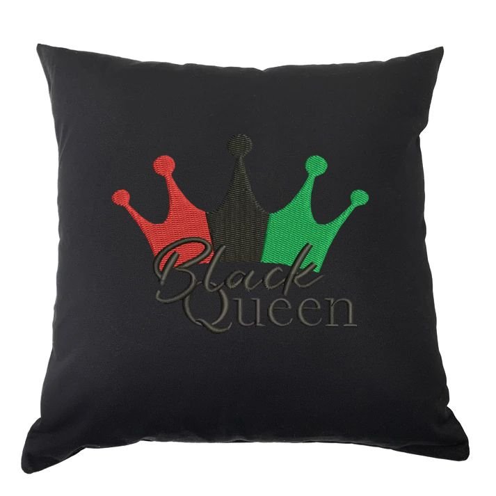 Black Queen Cushion - MRDUVETS