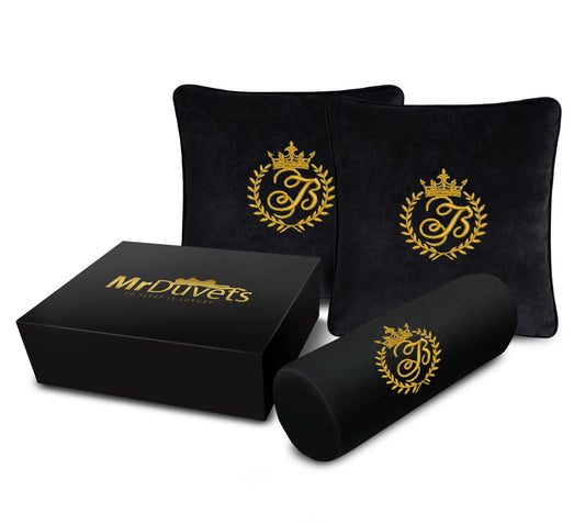 MrDuvets Car Chauffeur Luxury Custom Cushion Set