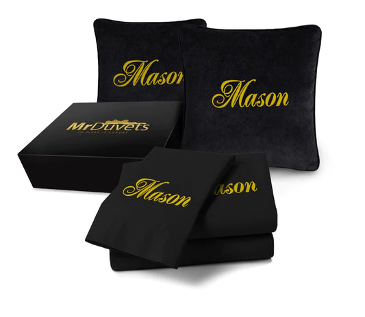 Custom Name Luxury Bedding Set