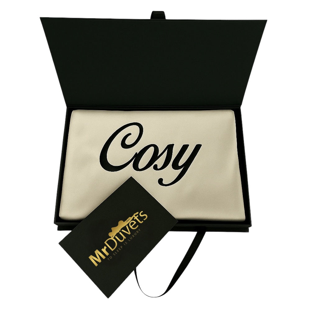Cosy Personalised Pillowcase Gift Set Custom Pillowcases for Comfort & Calm