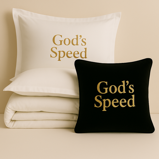 God's Speed Luxury Bedding Set