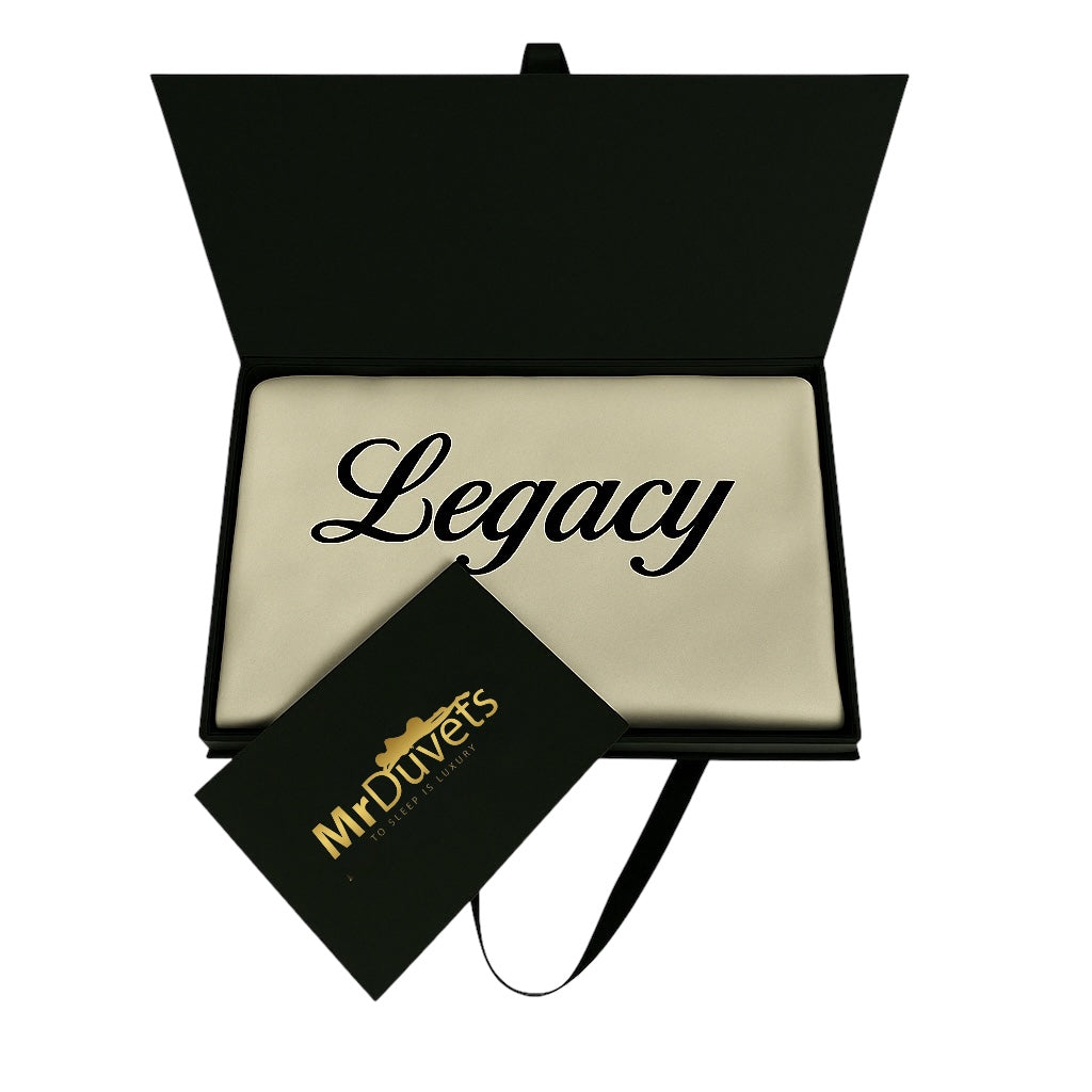 Legacy Personalised Pillowcase Gift Set Luxury Custom Pillowcase Set for Purpose, Power & Impact