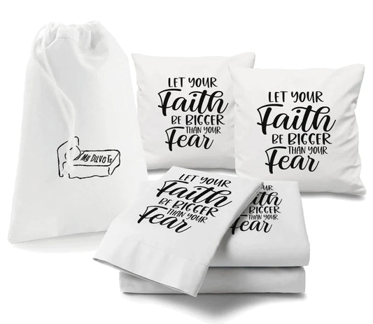 Let Your Faith Full Duvet Set