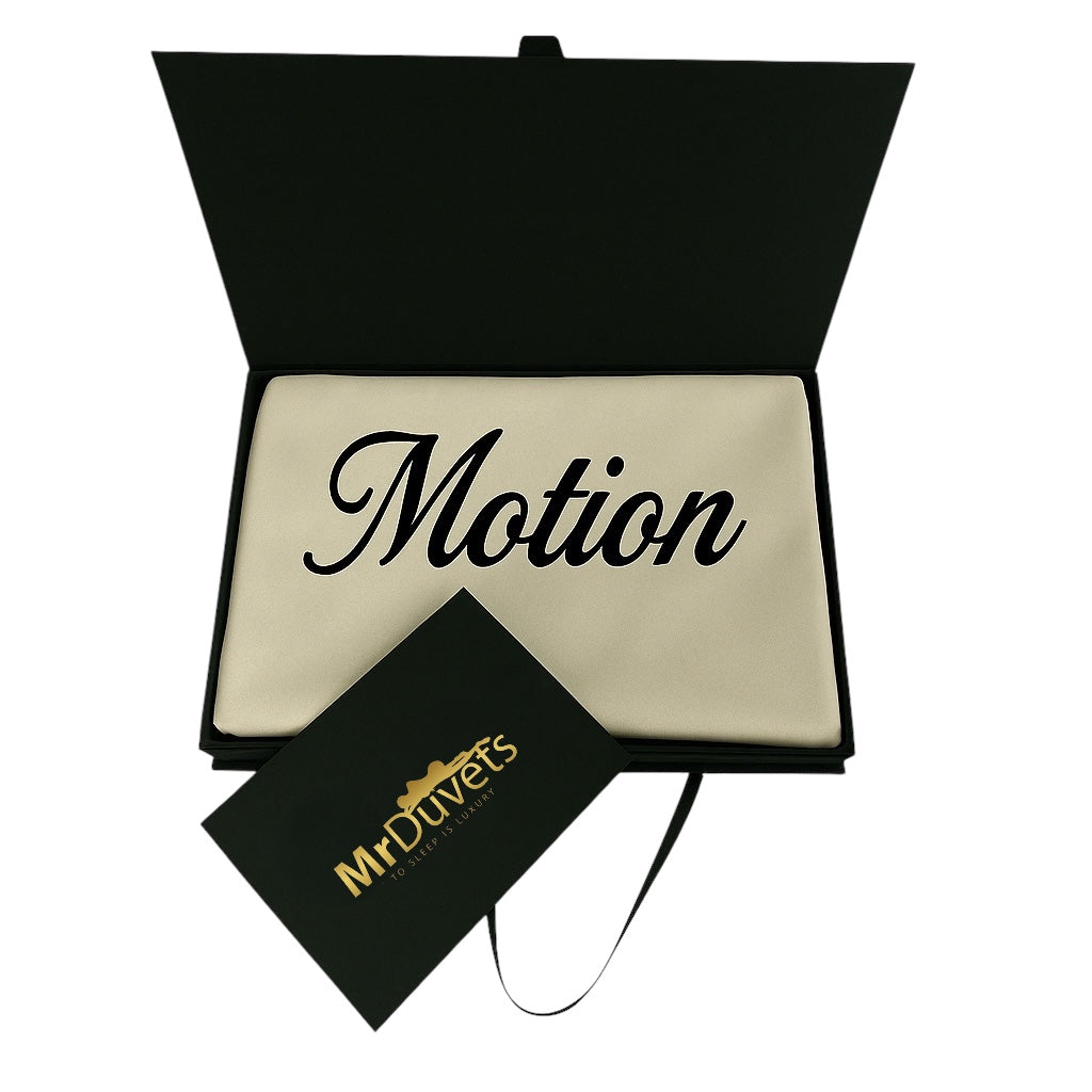 Motion Personalised Pillowcase Gift Set Luxury Custom Pillowcases for Momentum, Growth & Forward Living
