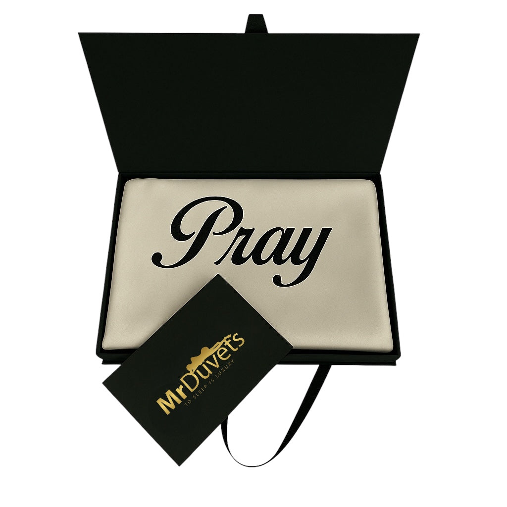 Pray Personalised Pillowcase Gift Set Luxury Faith-Inspired Custom Pillowcases