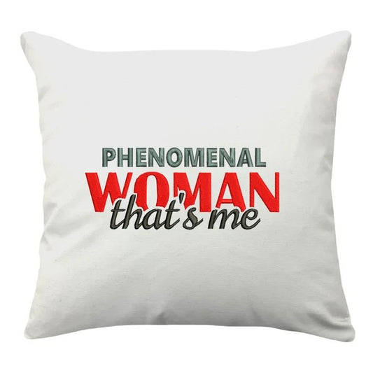 Phenomenal Women Cushion - MRDUVETS